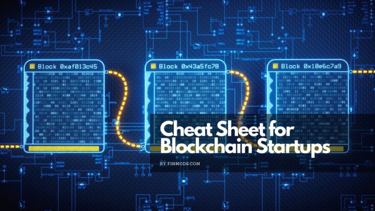 Cheat Sheet For Blockchain Startups - Finmods